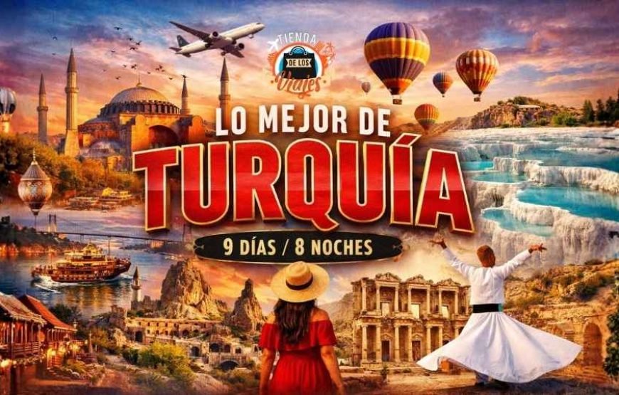 Lo mejor de Turquía: Un viaje completo 9 días / 8 noches