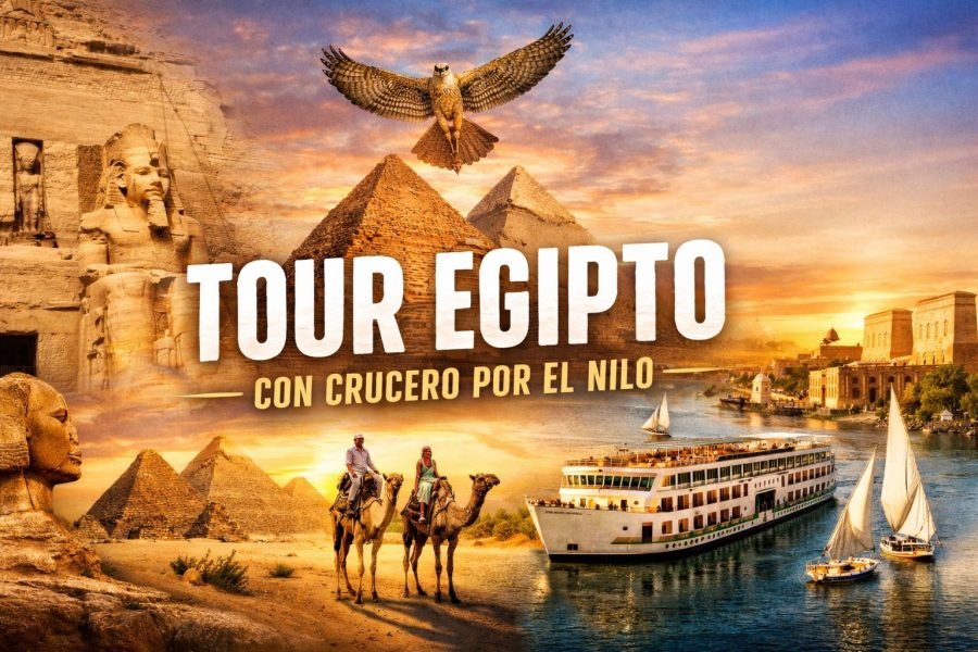 Egipto con Crucero por el Nilo 8 días