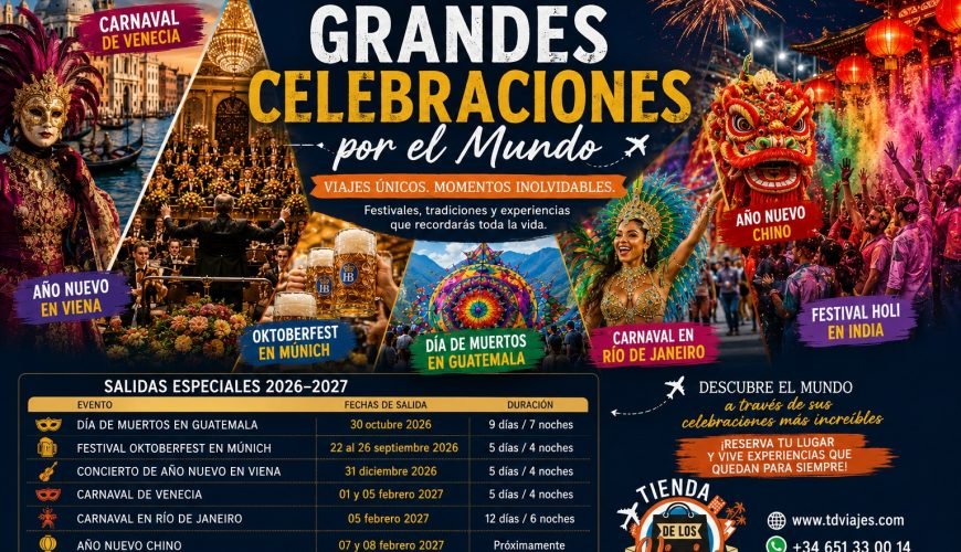 Grandes Celebraciones por el Mundo 2026–2027