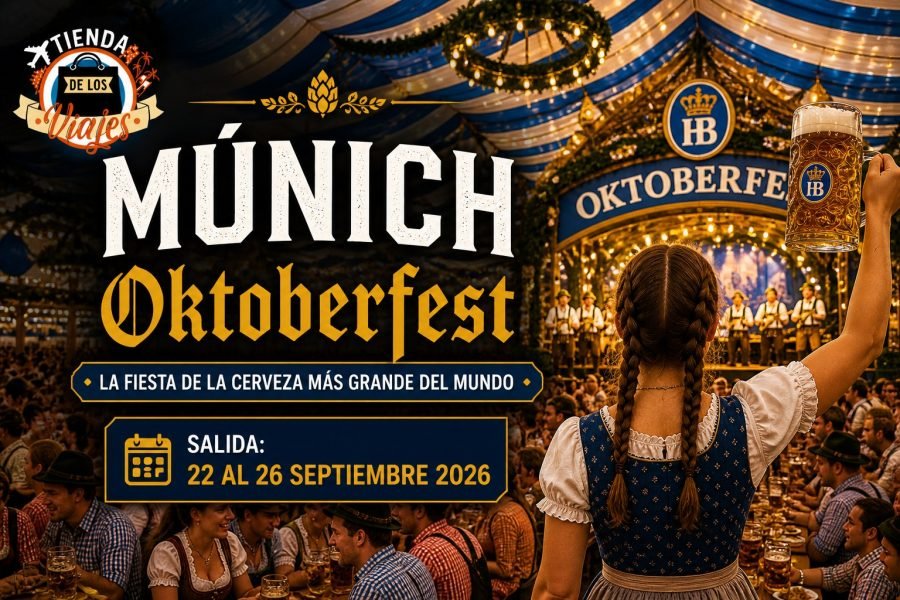 Festival Oktoberfest en Múnich – tradición bávara y cultura alemana
